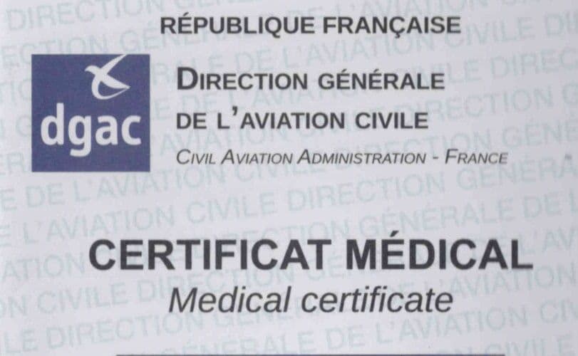 Médecin aéronautique (sur place)